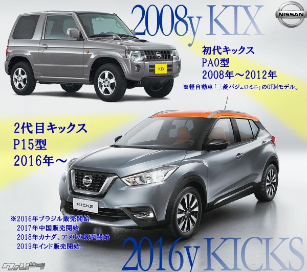 あすつく】 キックス KICKS P15